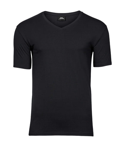 Tee Jays Stretch v-neck tee (401) Black