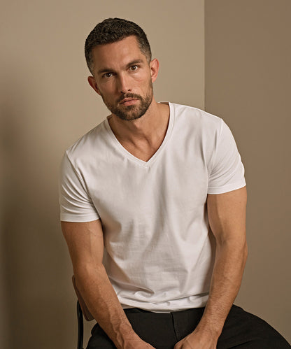 Tee Jays Stretch v-neck tee (401) Black