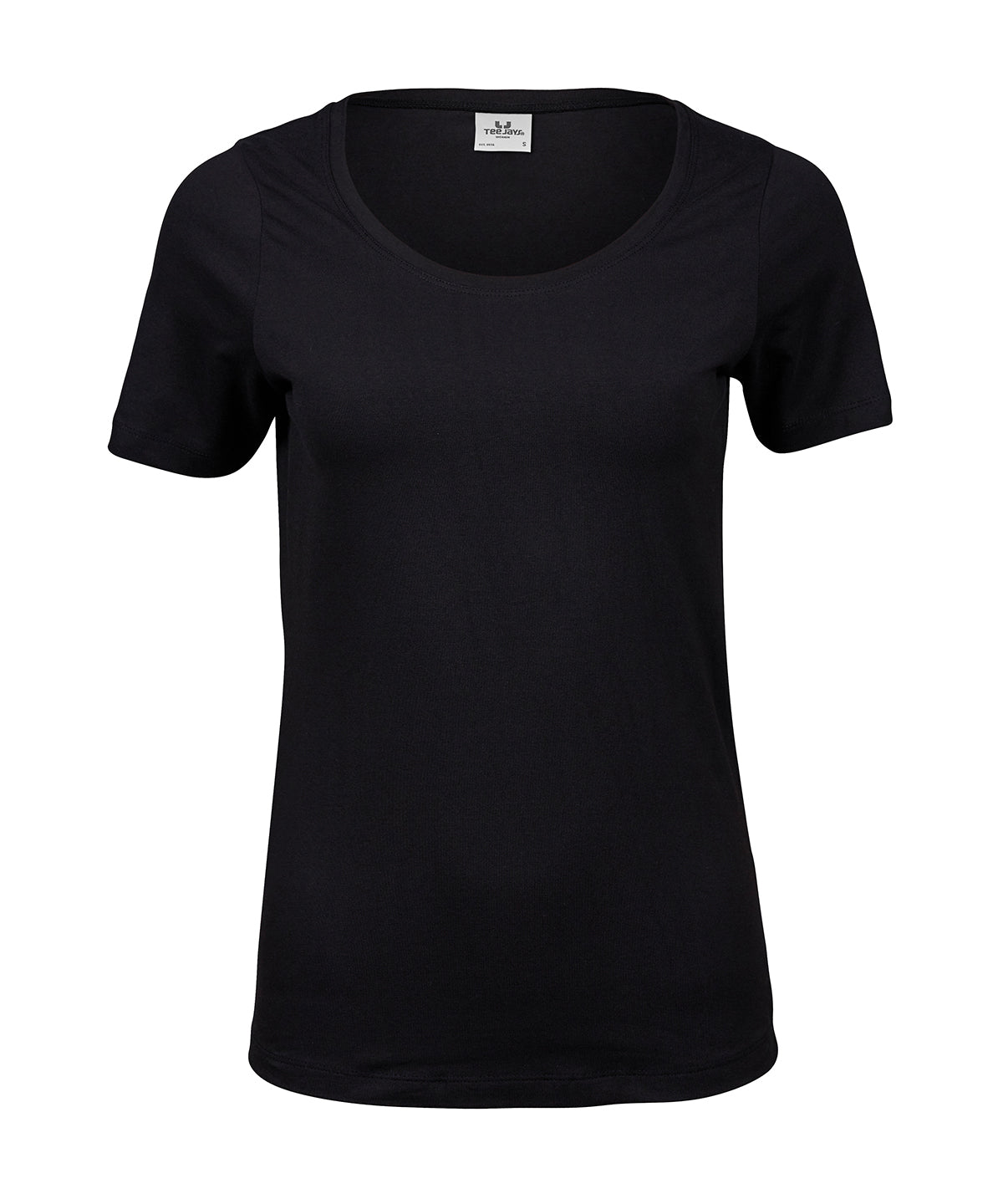 Tee Jays Women’s stretch tee (450) Black