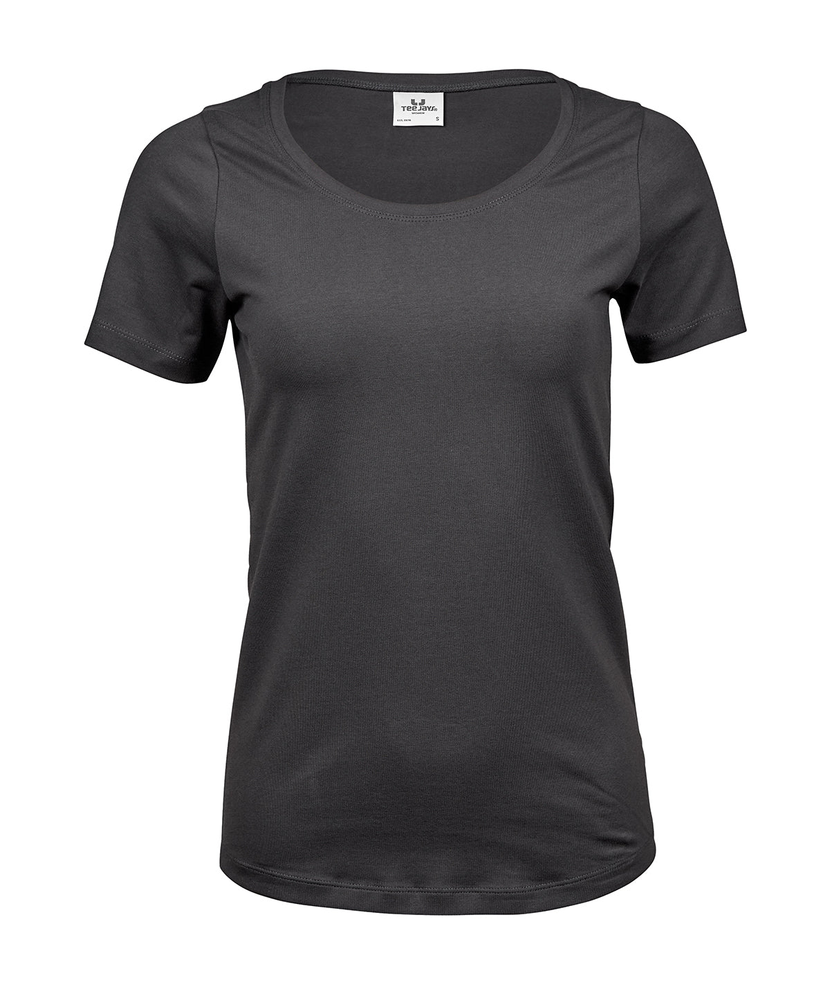 Tee Jays Women’s stretch tee (450) Dark Grey