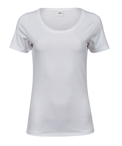 Tee Jays Women’s stretch tee (450) White