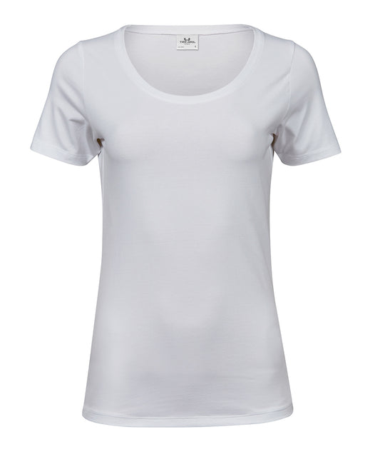 Tee Jays Women’s stretch tee (450) White