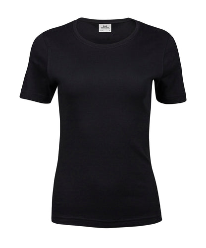 Tee Jays Women’s interlock tee (580) Black