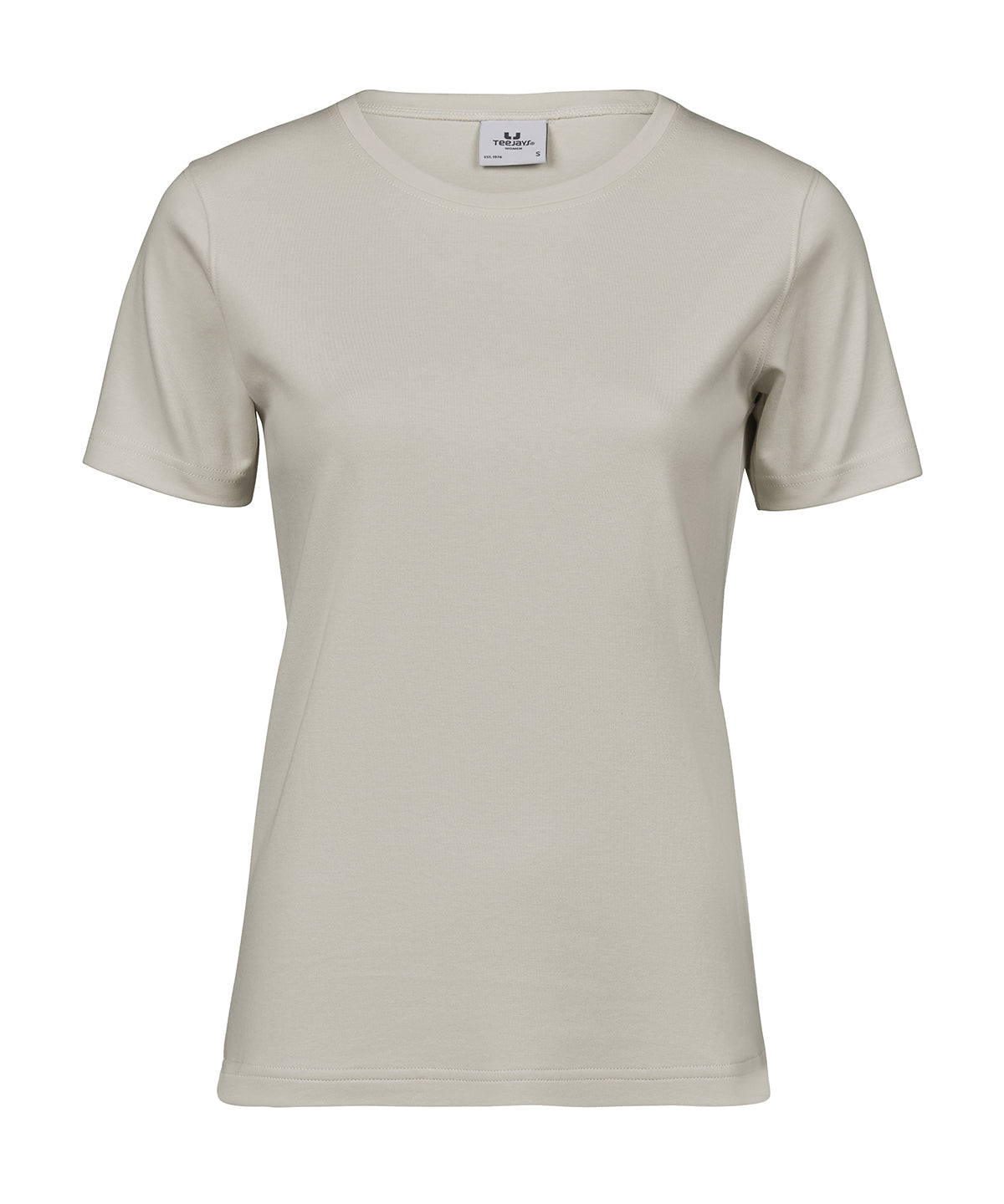 Tee Jays Women’s interlock tee (580) Cement