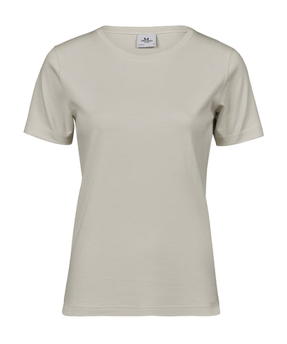 Tee Jays Women’s interlock tee (580) Cement