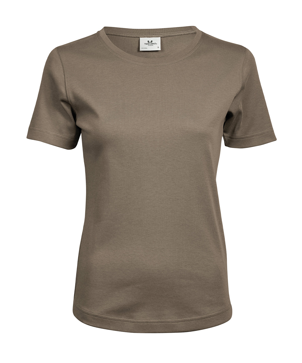 Tee Jays Women’s interlock tee (580) Clay
