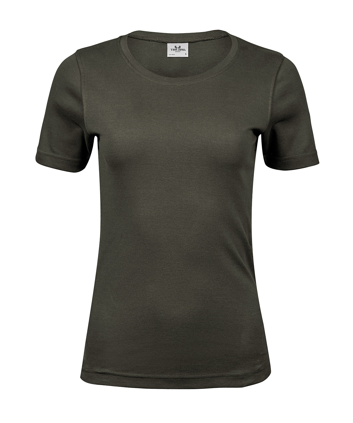 Tee Jays Women’s interlock tee (580) Deep Green