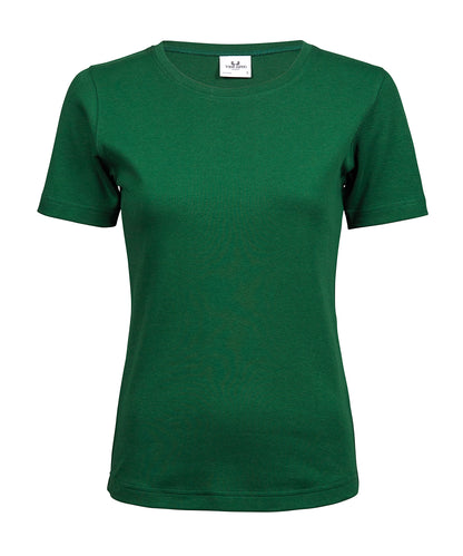 Tee Jays Women’s interlock tee (580) Forest Green