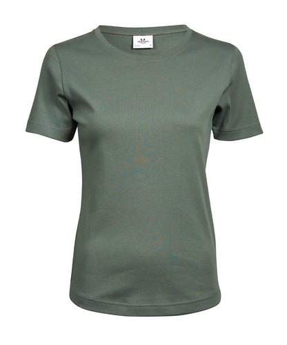 Tee Jays Women’s interlock tee (580) Leaf Green
