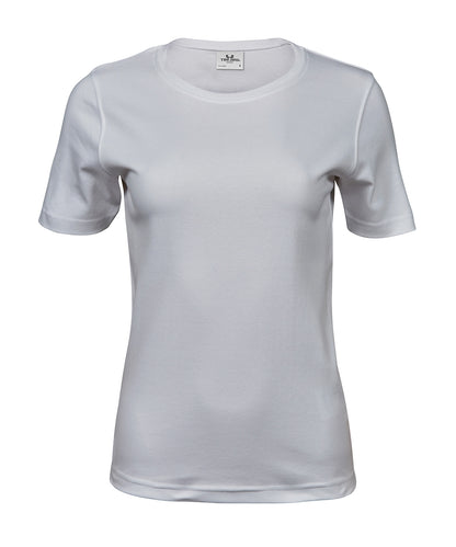 Tee Jays Women’s interlock tee (580) White