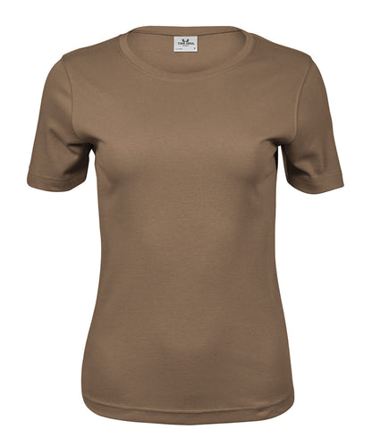 Tee Jays Women’s interlock tee (580) Wood