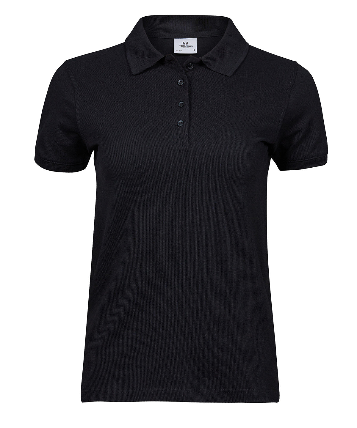 Tee Jays Women’s heavy polo (1401) Black