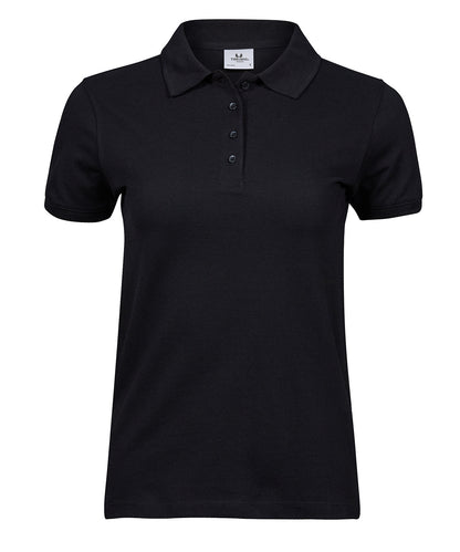 Tee Jays Women’s heavy polo (1401) Black