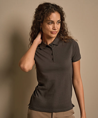 Tee Jays Women’s heavy polo (1401) Black