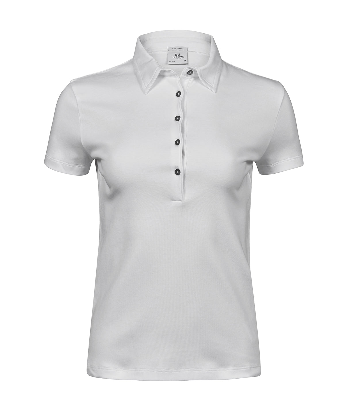 Tee Jays Women’s Pima cotton polo (1441) White