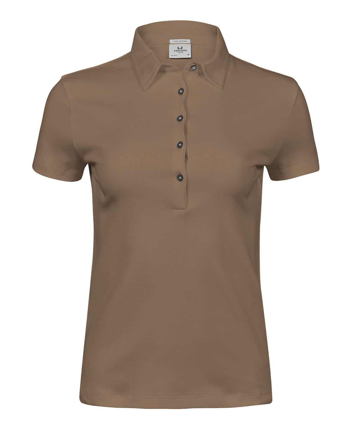 Tee Jays Women’s Pima cotton polo (1441) Wood