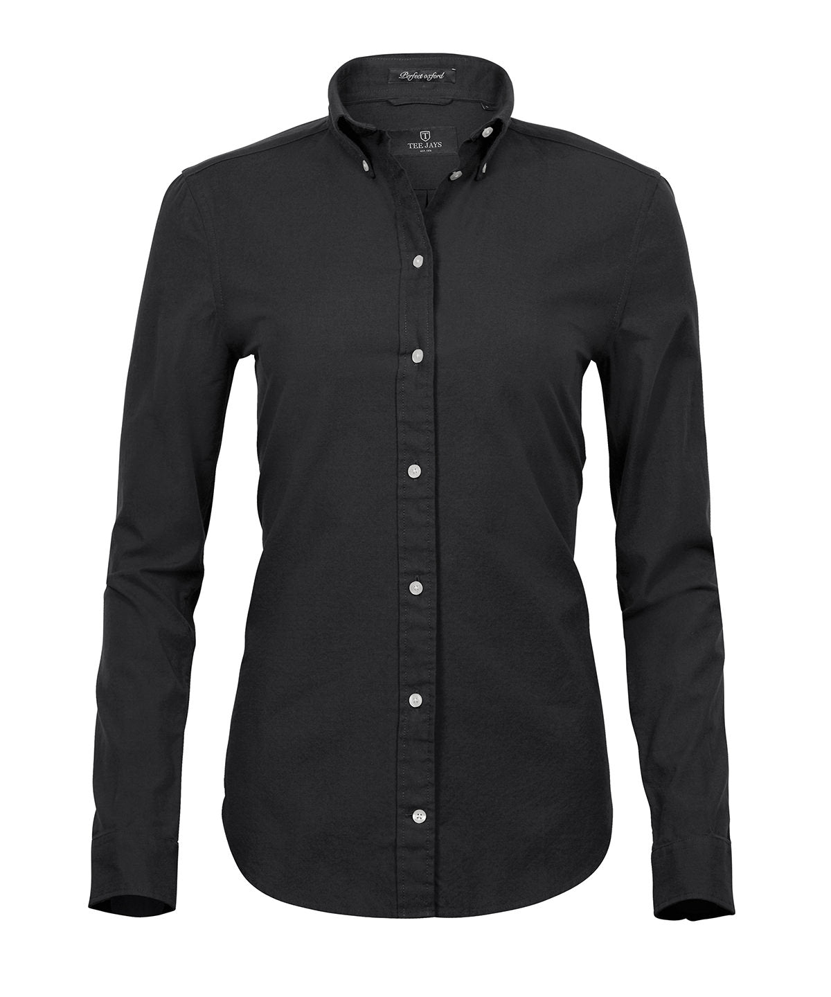 Tee Jays Women’s perfect Oxford shirt (4001) Black