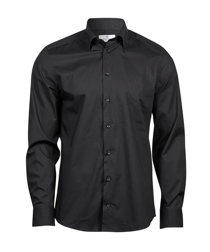 Tee Jays Stretch luxury shirt (4024) Black