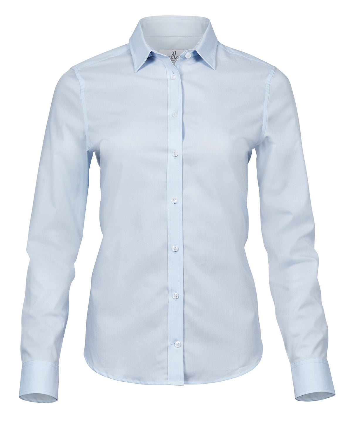 Tee Jays Women’s stretch luxury shirt (4025) Light Blue
