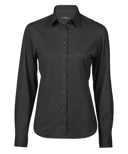 Tee Jays Women’s active stretch shirt (4031) Black