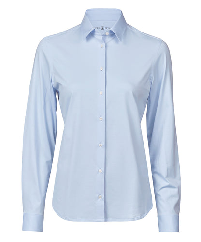 Tee Jays Women’s active stretch shirt (4031) Light Blue