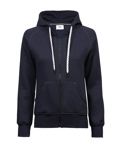 Tee Jays Women’s fashion full-zip hoodie (5436) Navy