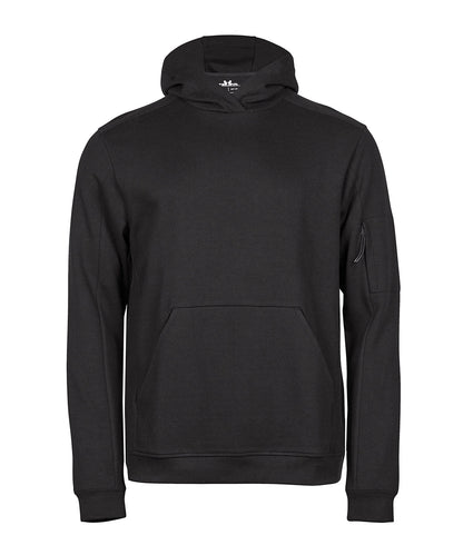 Tee Jays Athletic hooded sweatshirt (5702) Black