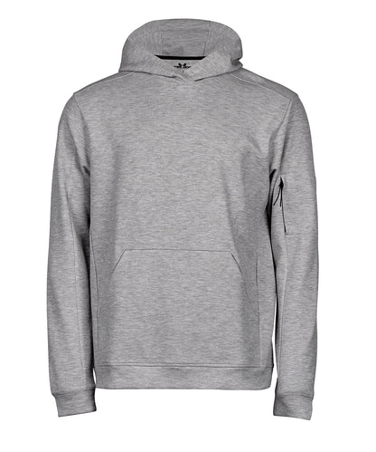 Tee Jays Athletic hooded sweatshirt (5702) Heather Grey