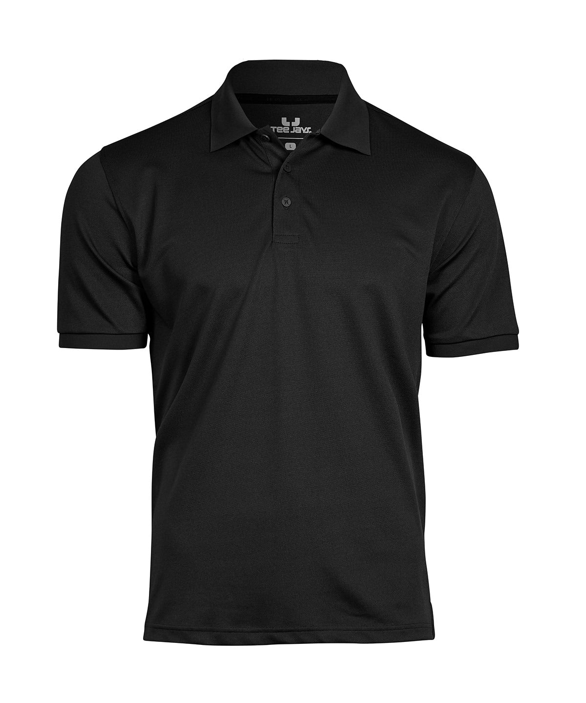 Tee Jays Club polo (7000) Black*