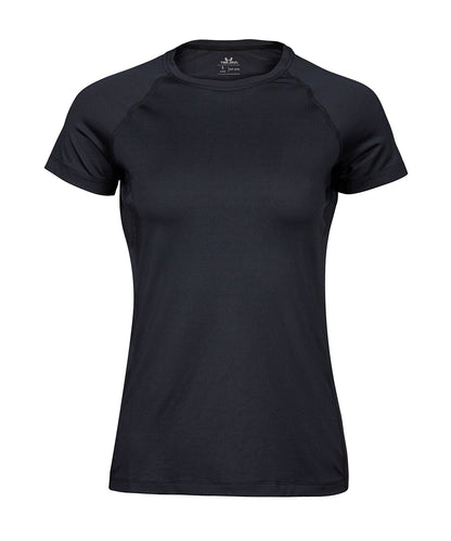 Tee Jays Women’s CoolDry tee (7021) Black