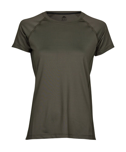 Tee Jays Women’s CoolDry tee (7021) Deep Green