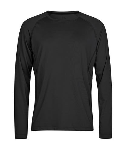 Tee Jays Long sleeve CoolDry tee (7022) Black