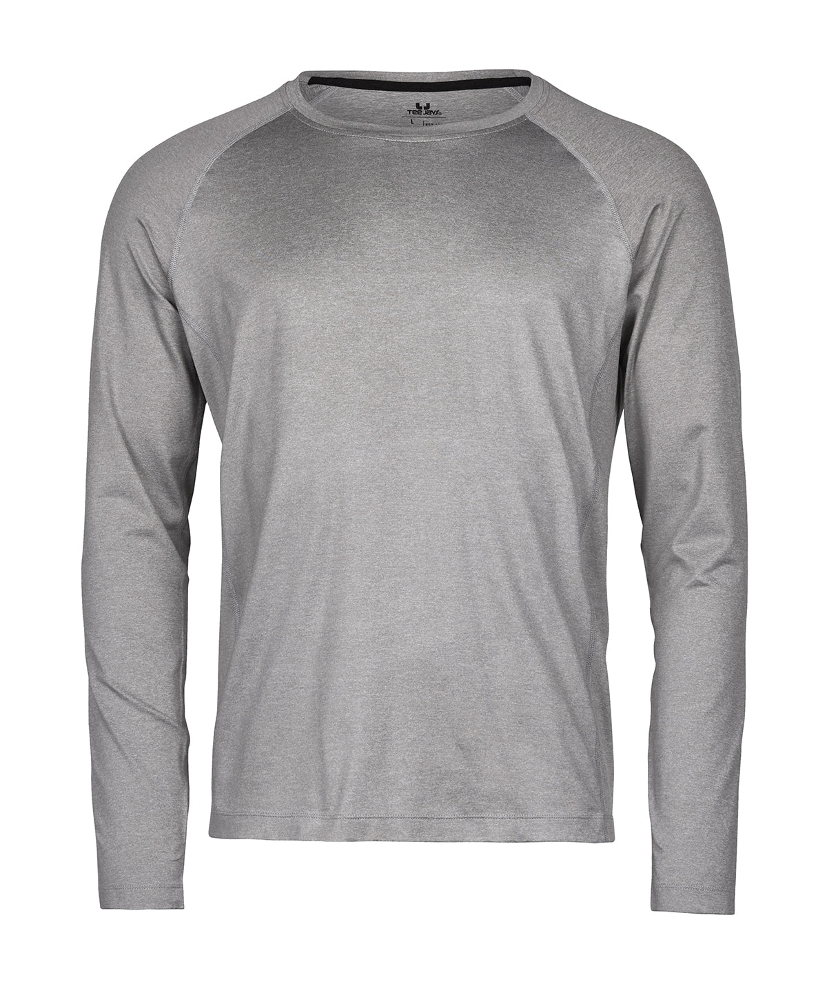 Tee Jays Long sleeve CoolDry tee (7022) Grey Melange