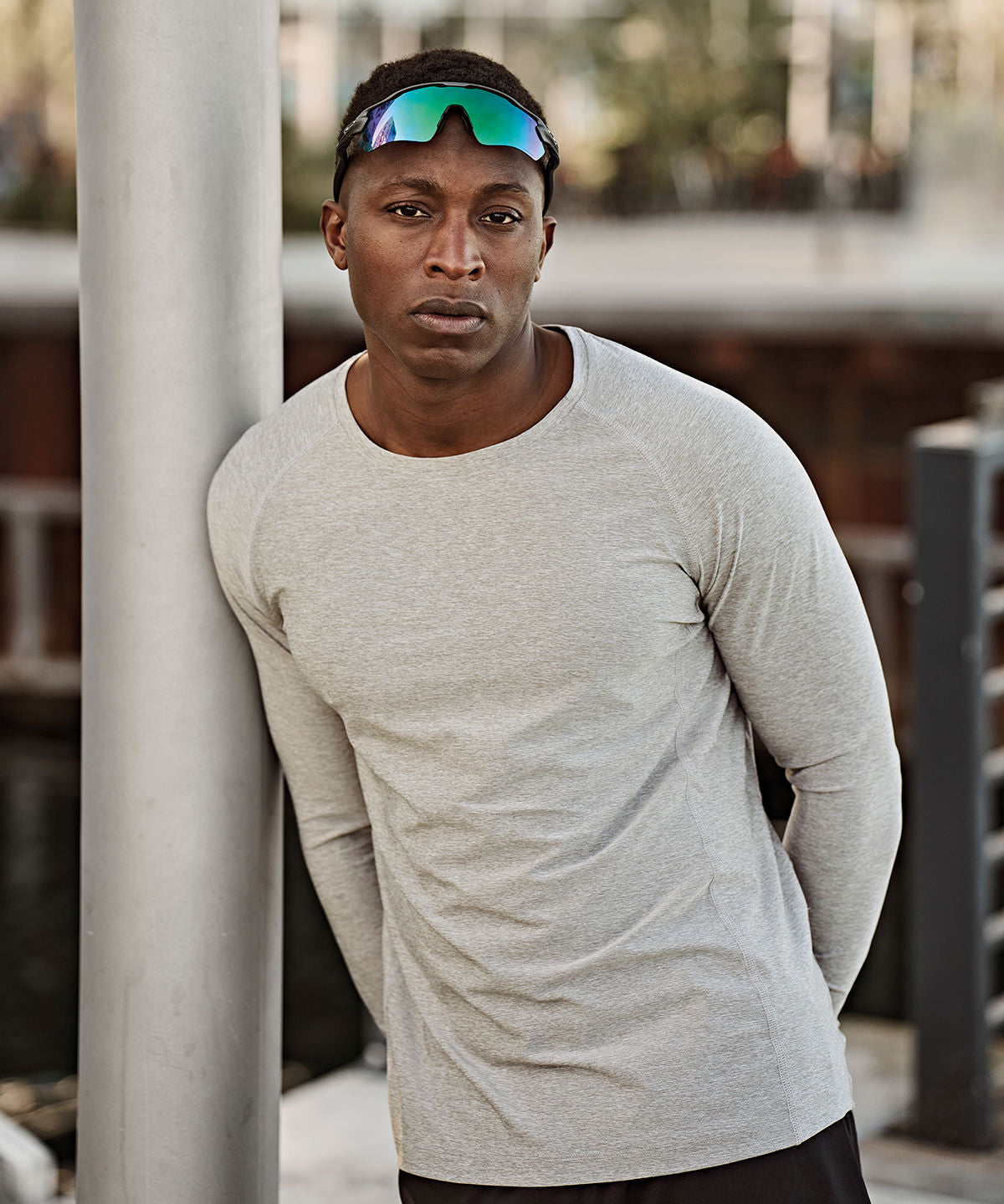 Tee Jays Long sleeve CoolDry tee (7022) Black