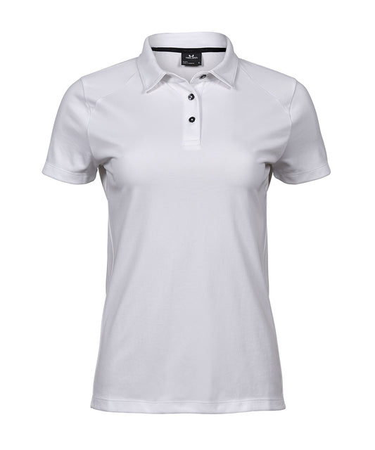 Tee Jays Women’s luxury sport polo (7201) White