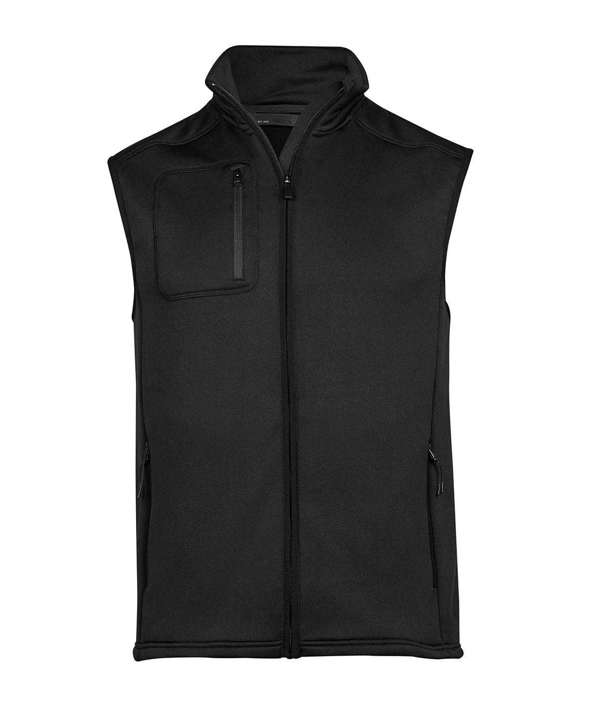 Tee Jays Stretch fleece bodywarmer (9104) Black
