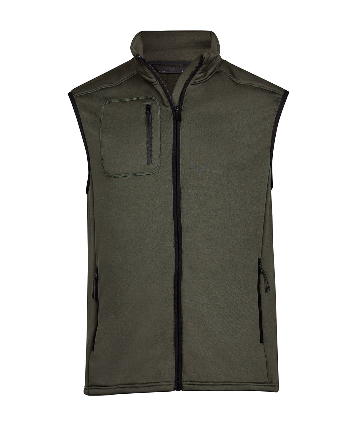 Tee Jays Stretch fleece bodywarmer (9104) Deep Green