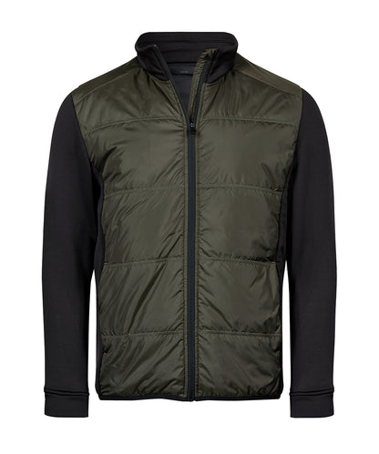 Tee Jays Hybrid-stretch jacket (9110) Deep Green/Black