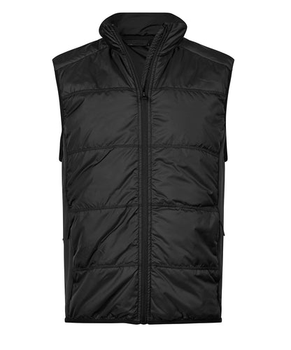 Tee Jays Hybrid-stretch bodywarmer (9114) Black/Black*