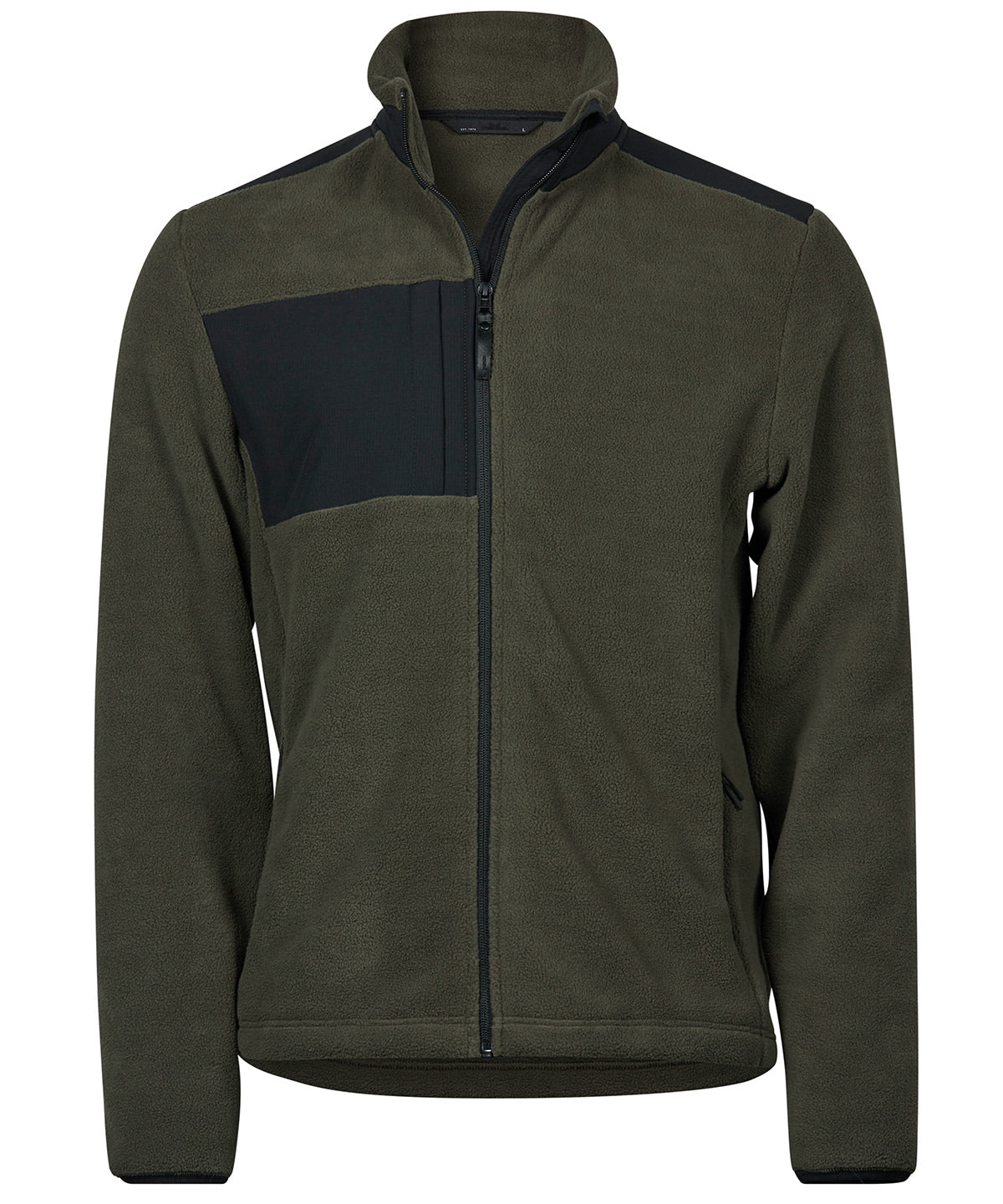 Tee Jays Mountain fleece (9120) Deep Green/Black