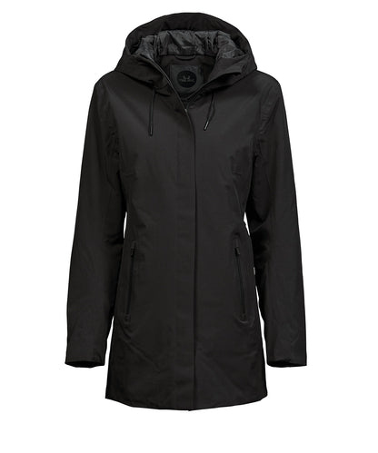 Tee Jays Women’s all weather parka (9609) Black