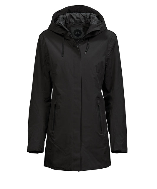 Tee Jays Women’s all weather parka (9609) Black