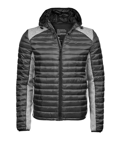 Tee Jays Hooded outdoor crossover (9610) Sport Grey/Grey Melange