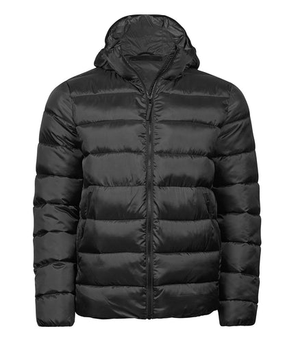 Tee Jays Lite hooded jacket (9646) Black