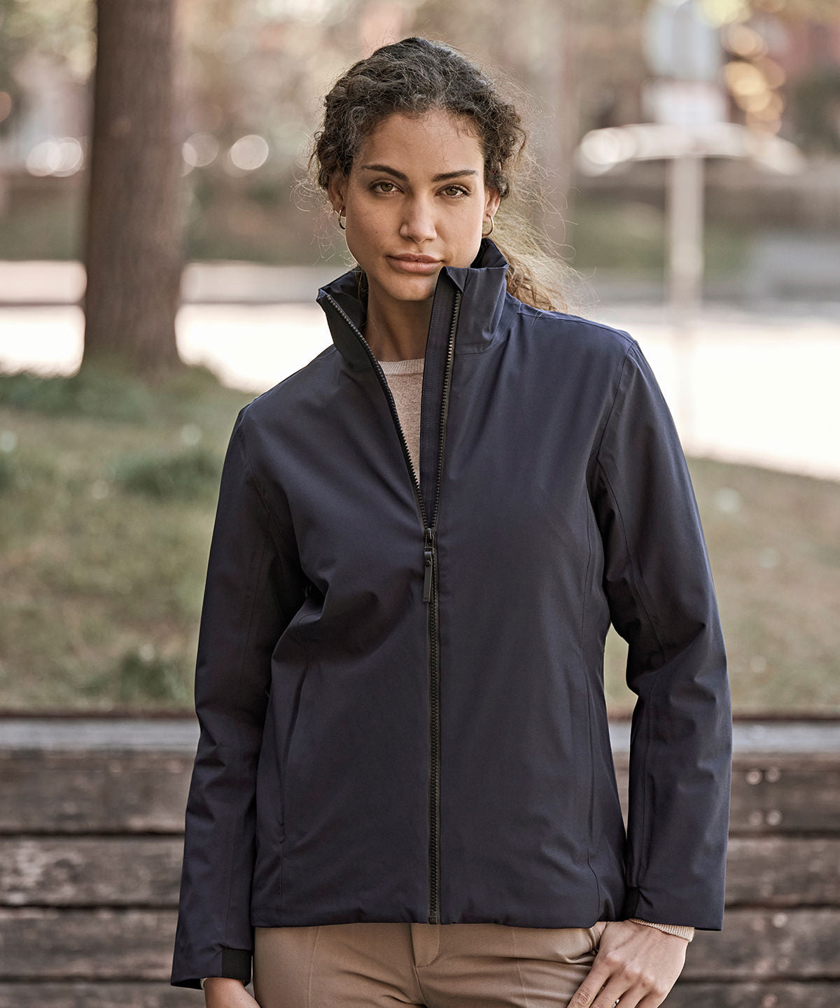 Tee Jays Women’s all weather jacket (9607) Black