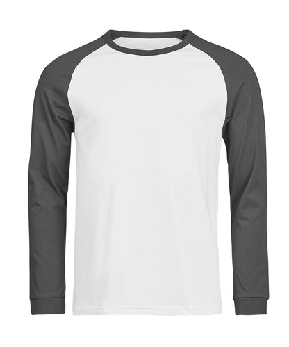 Tee Jays UNLABELED baseball tee (1170) White/Black