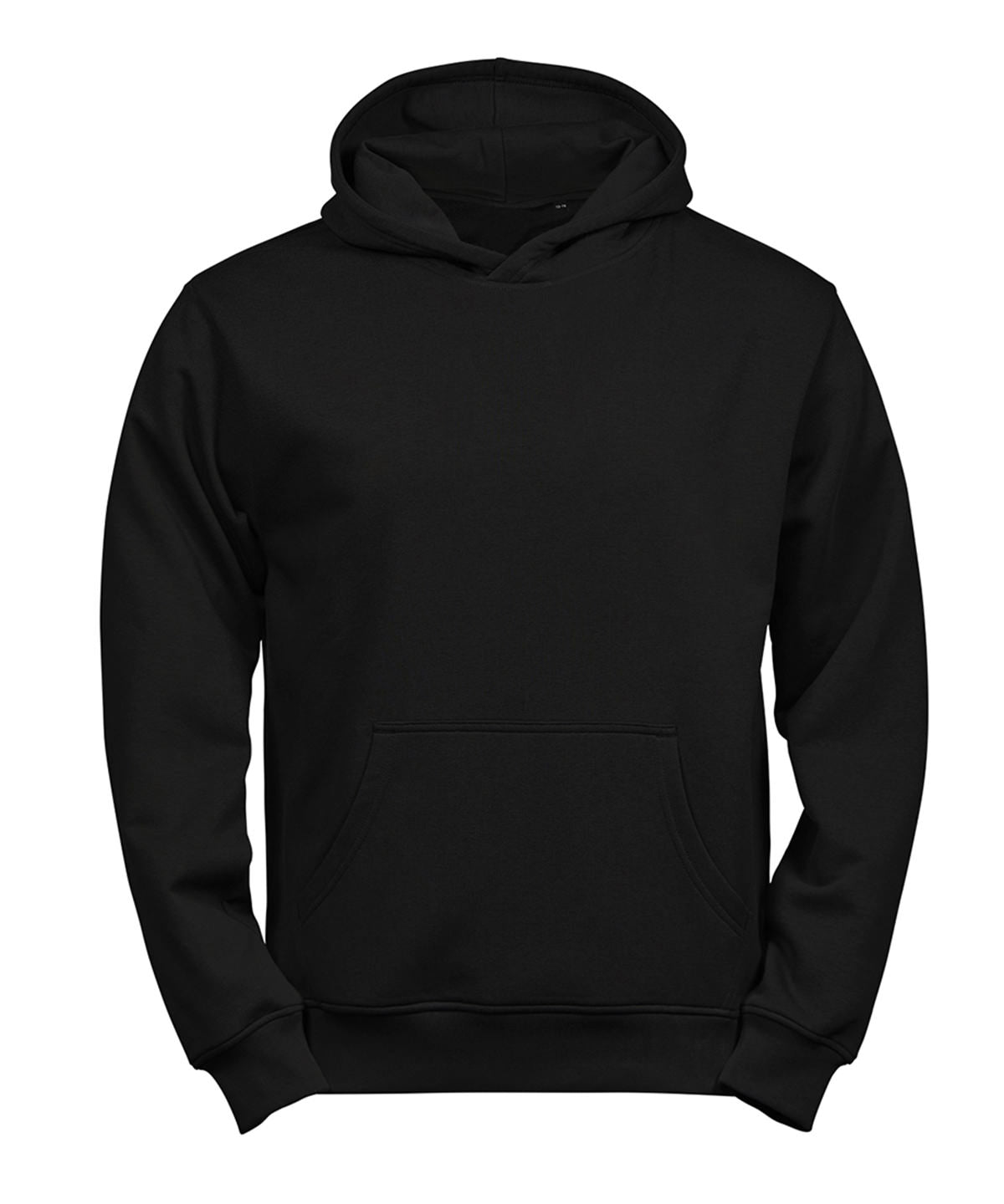 Tee Jays Junior UNLABELED hooded sweatshirt (5152B) Black