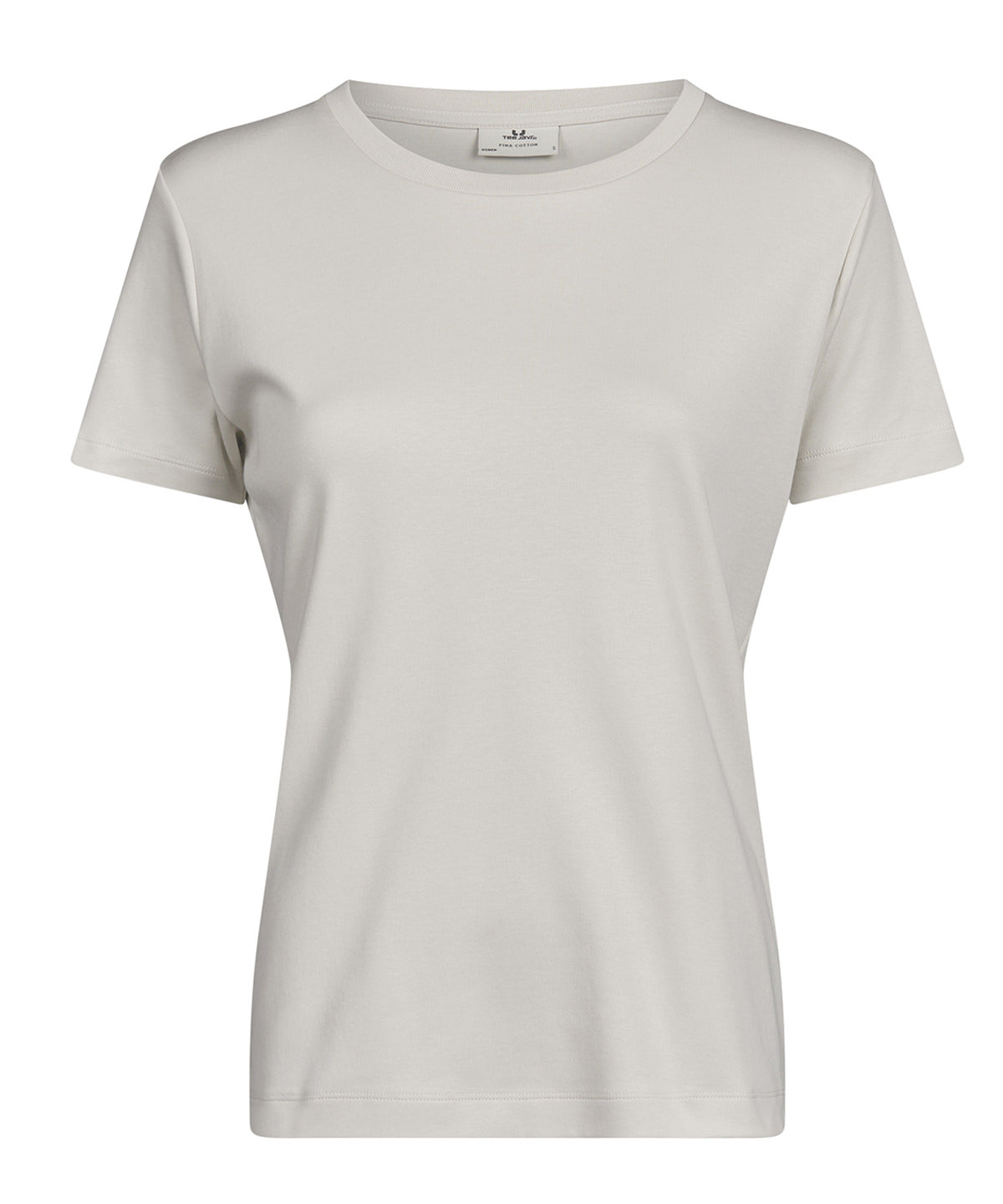Tee Jays Women’s Pima cotton tee (1451) Cement