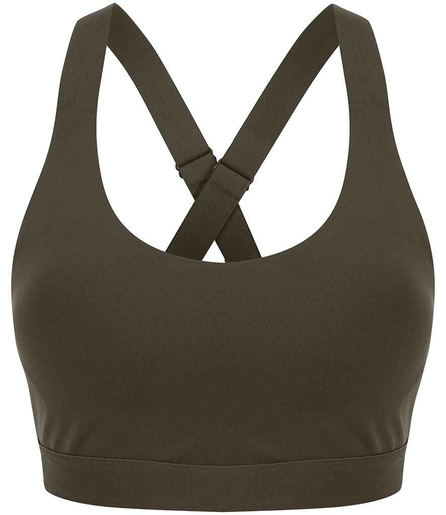 Tombo Tombo Medium Impact Core Bra Olive Green