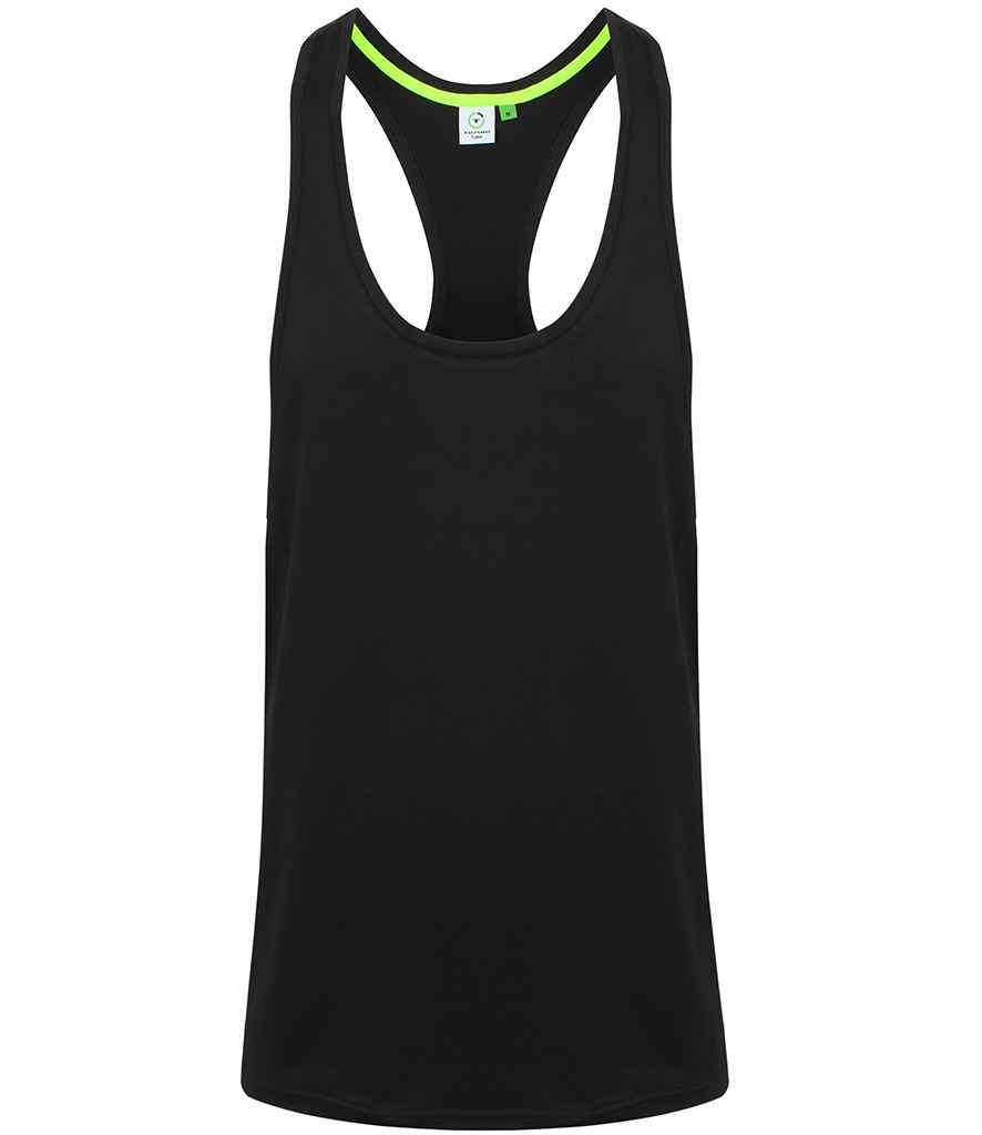 Tombo Muscle Vest in Black